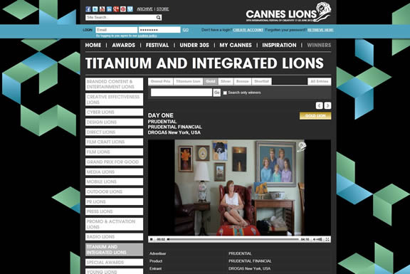 Cannes start of presentation